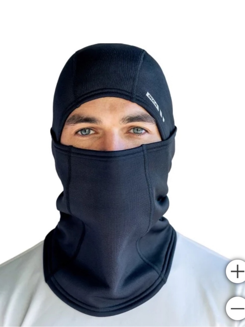 Bula Black Balaclava Winter Face Covering - Black